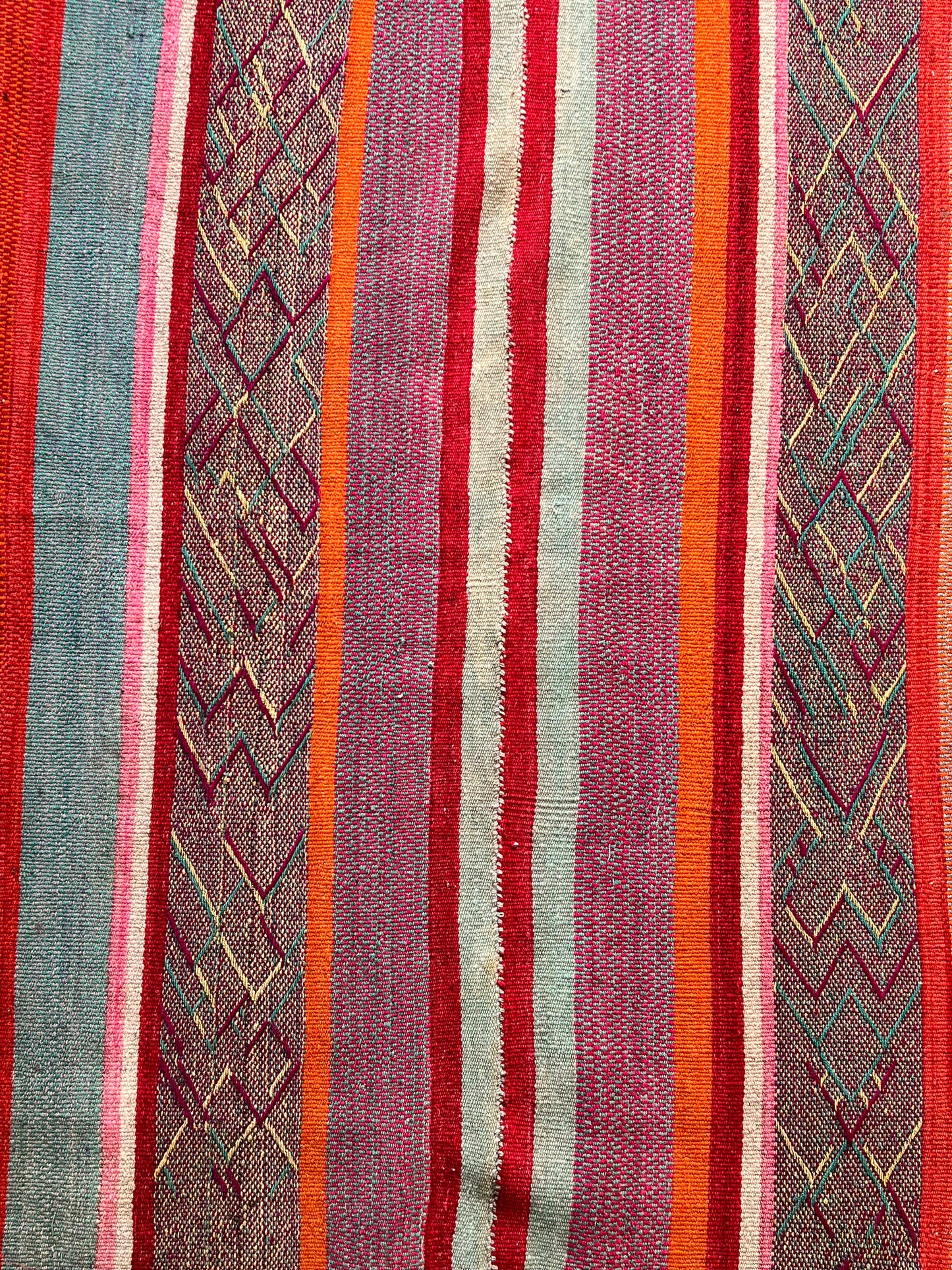 PERUVIAN ETHNIC RUG / Frazada / Home Decoration / Blanket/ Natural colors/ Carpet/ Premium Quality Teppich / Vintage