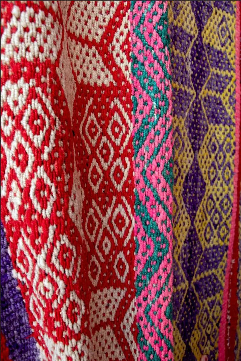 Peruvian Handwoven Wool Colorful Rug – Andean Floral Pattern (205×128cm) - PeruvianCulturesPeruPeruvian Handwoven Wool Colorful Rug – Andean Floral Pattern (205×128cm)RugsPeruvianCulturesPeruvianCulturesPeruF00076302.10